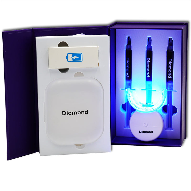 Gammal kvinna med tandblekning före och efter bilder - Tandblekning Diamond Smile