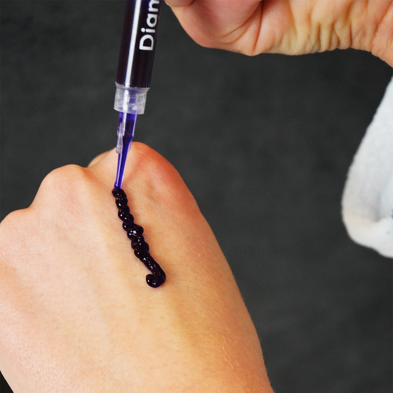 Lila tandblekningsgel för hand från Diamond Smile