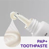 PAP+ Tandkräm för att bleka tänderna.