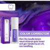 Lila tandblekning färgkorrigering - serum för hemmabruk